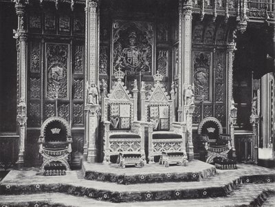 Tronen i House of Lords av J. Benjamin Stone