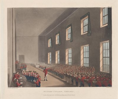 Military College, Chelsea, 1. januar 1810., 1. januar 1810. av J. Bluck