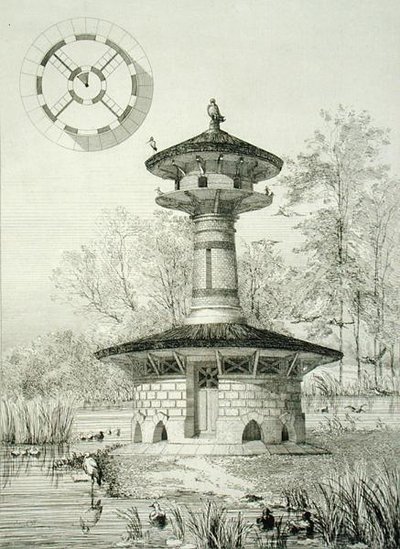 Shelter for Waterfowl at Poissy, fra 