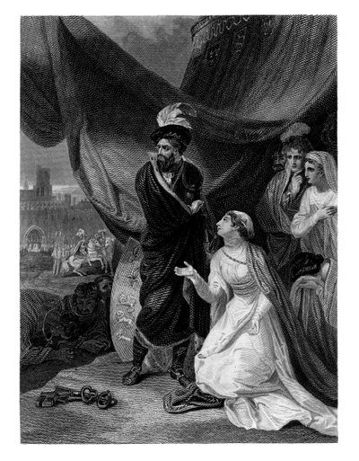 Overgivelsen av Calais, 1860. av J. C. Armytage