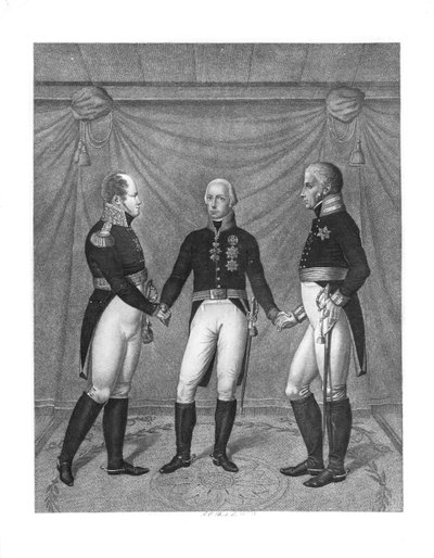 Den hellige allianse, 1815 av J. C. Bock