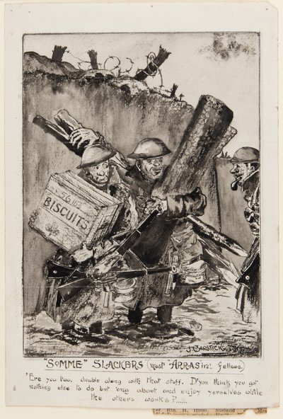 "Somme Slackers (de fleste Arrasin-stipendiater)" av J. Capstick