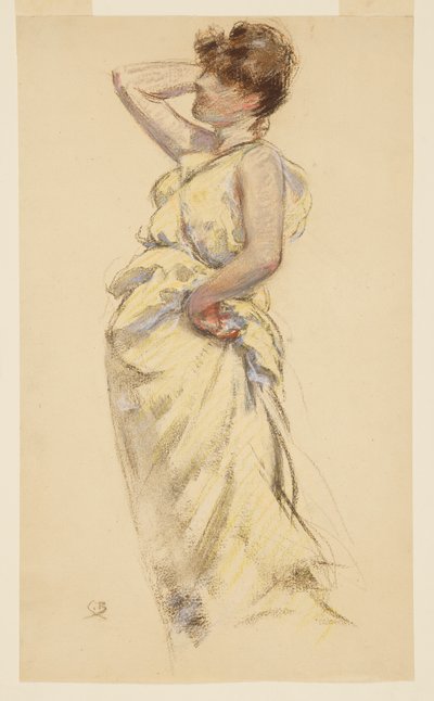 Dansebevegelse av J. Carroll Beckwith