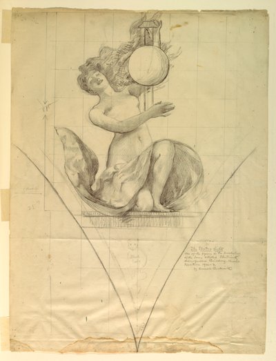 The Electric Light, Study for Manufactures and Liberal Arts Building, World