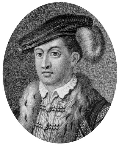 Edward VI, konge av England, 1804. av J. Chapman