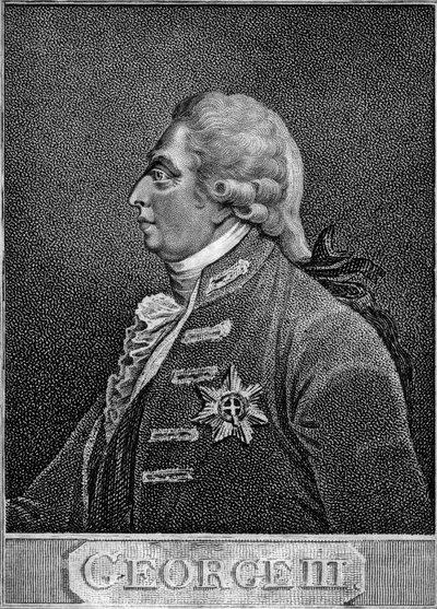 George III av Storbritannia. av J. Chapman