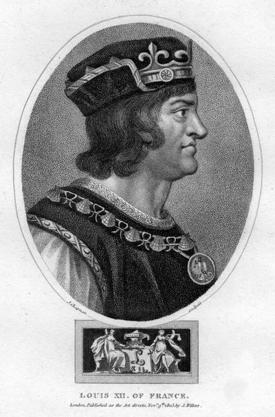 Ludvig XII, konge av Frankrike, 1805. av J. Chapman