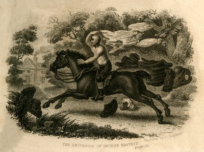 Utflukten til George Harvest, 1821. av J. Chapman