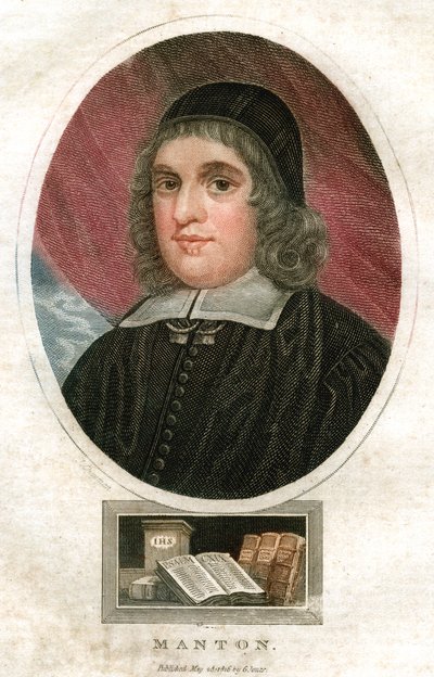 Thomas Manton, puritansk prest, 1816 av J. Chapman
