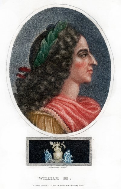 William III, konge av England, Skottland og Irland, 1804. av J. Chapman