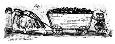 Kullputtere for kvinner og barn, Midt- og Øst-Lothian, Skottland, 1848 av J. Christie
