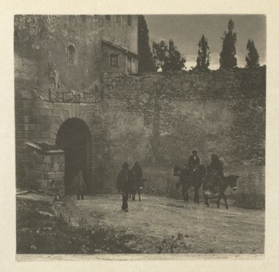 Camera Work: A Gateway - Segovia, 1914. av J. Craig Annan