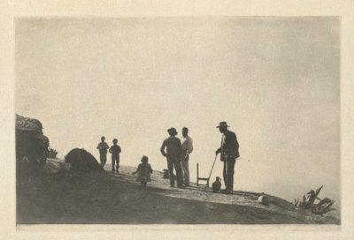 Kameraarbeid: Gruppe på en bakkevei - Granada av J. Craig Annan