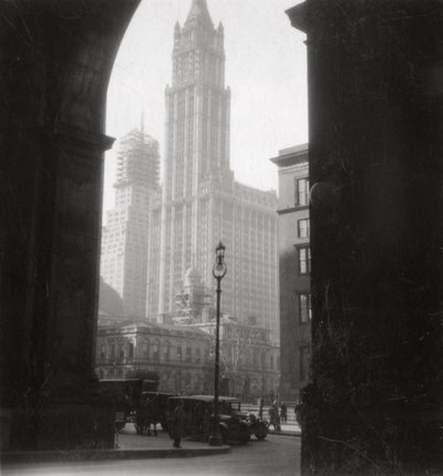 Woolworth Building, New York City, USA, 1900-tallet av J. Dearden Holmes