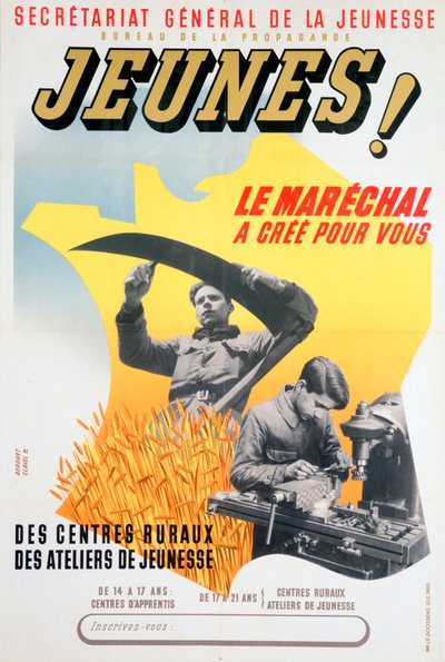 "Unge mennesker!" Marskalken har skapt for deg', 1940-1944. av J E Goossens