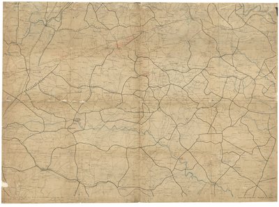 Civil War maps, 2nd ed., 1989. LC Civil War maps (2nd ed.) 501.7 Også tilgjengelig via Library of Congress-nettstedet som et rasterbilde. Blad 6 (lva00104), ca. 1, kilde ukjent, august 1968; ark 8 (lva00105), ca. 1, kilde ukjent, august 1968, ca. 2 negativ av J. F.; Schedler United States. Army. Corps Of Topographical Engineers; Gedney
