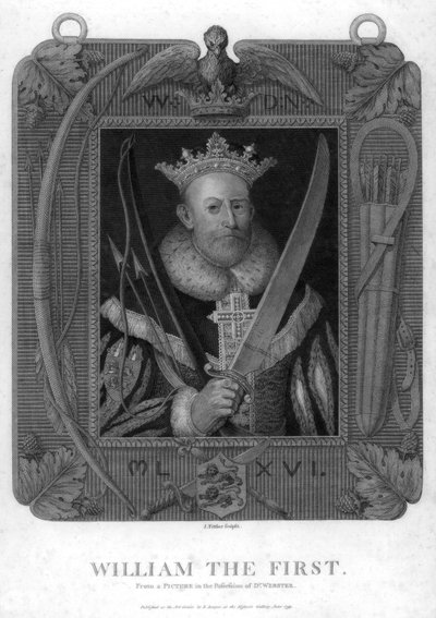 William I, konge av England, 1793. av J. Fittler