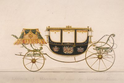 Borgervogn av Lord Mayor William Hunter, 1851 av J Gilfoy