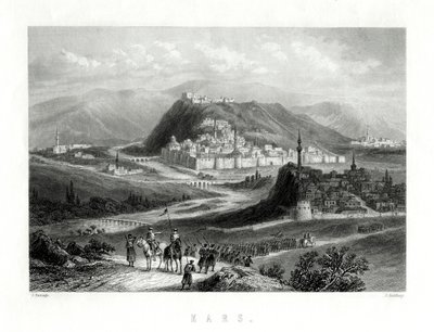 Kars, Tyrkia, 1800-tallet av J. Godfrey