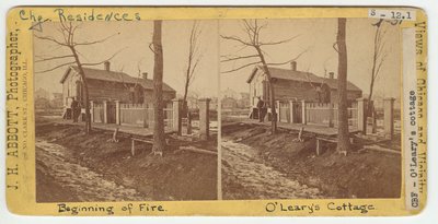 Fru OLearys Cottage, 1871 av J. H. Abbott