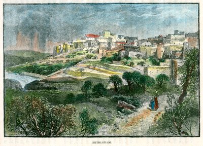 Betlehem, Palestina, ca 1885. av J Harmsworth