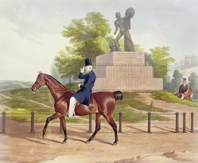 A View in Hyde Park, gravert av J. Wilson, 1852 av J. Harrison