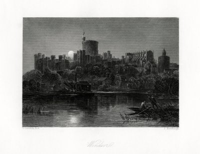 Windsor Castle, Berkshire, 1800-tallet av J. Horsburgh