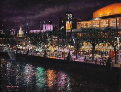 Festivalhallen, 2000 (oljemaleri) av J Hugh L Beattie