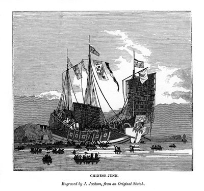Kinesisk søppel, 1843 av J. Jackson