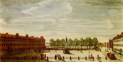 'Lincoln's Inn, som Bentham ble medlem av i 1817', 1943. av J Marsh