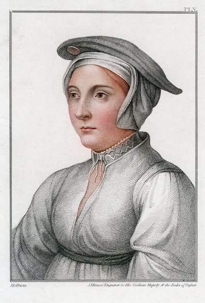 Portrett av en kvinne, 1500-tallet. av J Minasi