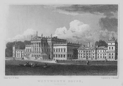Wentworth House, Yorkshire av John Preston Neale