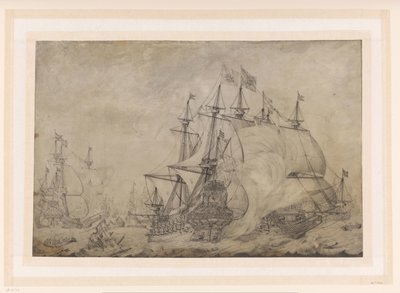 Slaget ved Terheide, 1653 av J. Plas