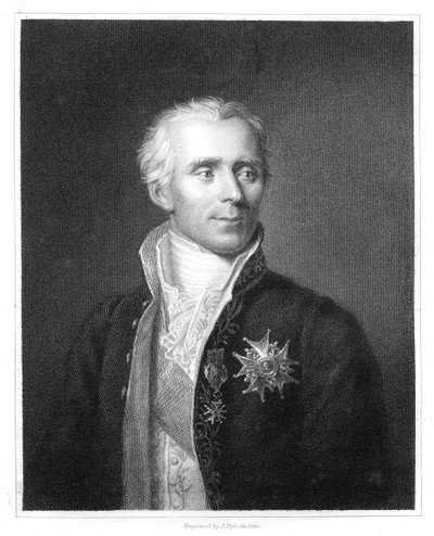 Pierre Simon Laplace , fransk matematiker og astronom, 1833. av J. Posselwhite
