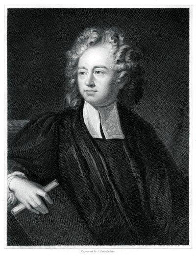 Richard Bentley , engelsk teolog, klassisk lærd og kritiker, 1834. av J. Posselwhite