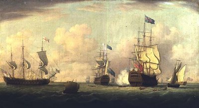 Marine scene av J. Ramsey