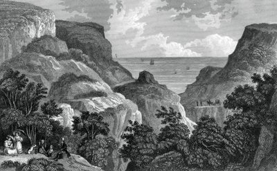 Danes Dyke, c1800-tallet. av J. Rogers