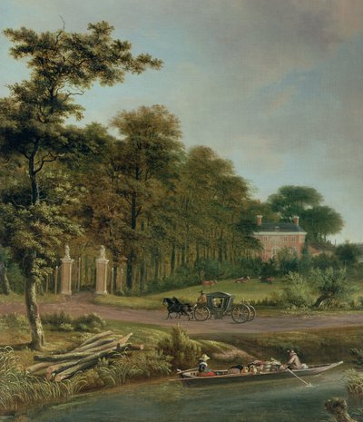 Et landsted av J. and Velde, A.van Hackaert