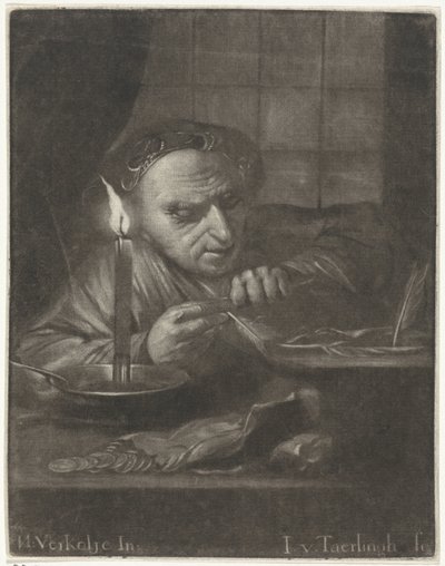 Pennensnijder av J. van Taerlingh