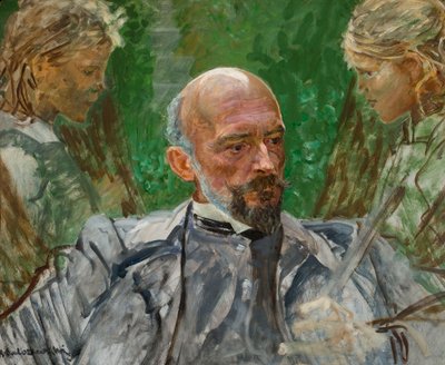 Kunstneren og musene av Jacek Malczewski
