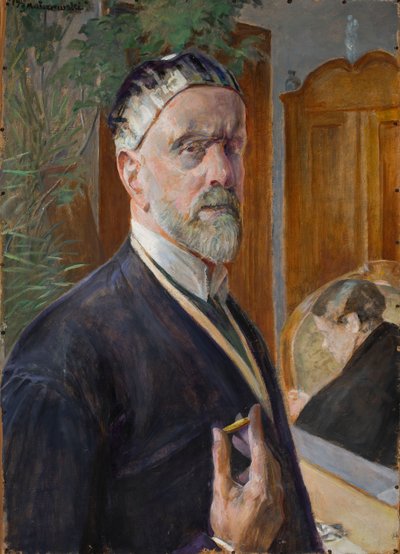 Selvportrett av Jacek Malczewski
