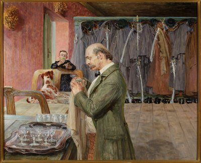 Mitt liv - midtdelen av triptyket av Jacek Malczewski