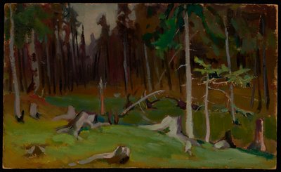 Lysning i skogen av Jacek Malczewski