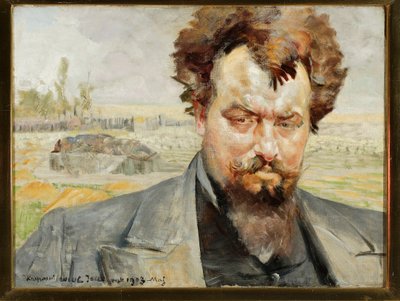 Portrett av Jan Kasprowicz av Jacek Malczewski