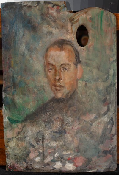 Portrett av kunstnerens sønn Rafał av Jacek Malczewski