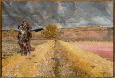 Den hellige Agnes av Jacek Malczewski