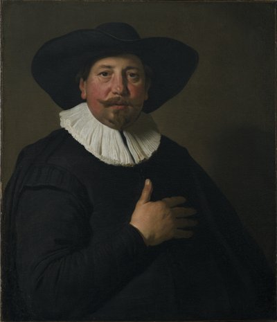 Portrett av en mann, ca. 1638 av Jacob Adriensz Backer