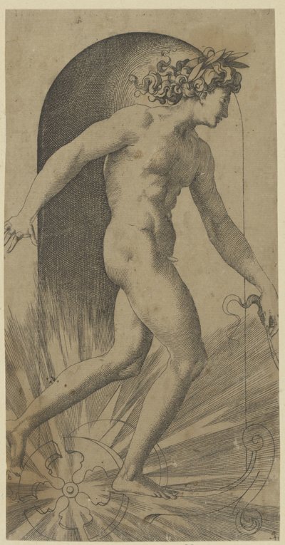 Apollo Goden in nissen (serietittel) av Jacob Binck