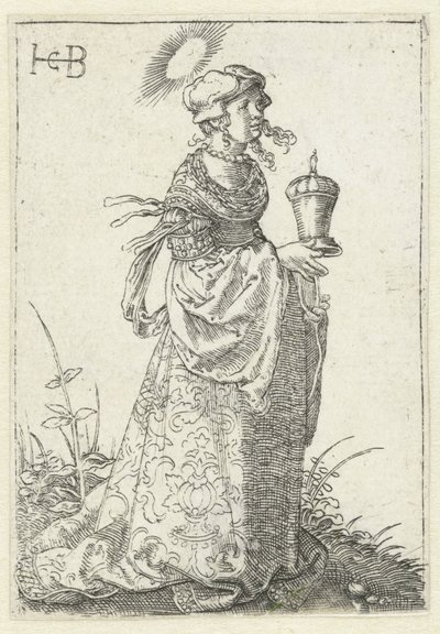 Maria Magdalena møtte zalfpot av Jacob Binck