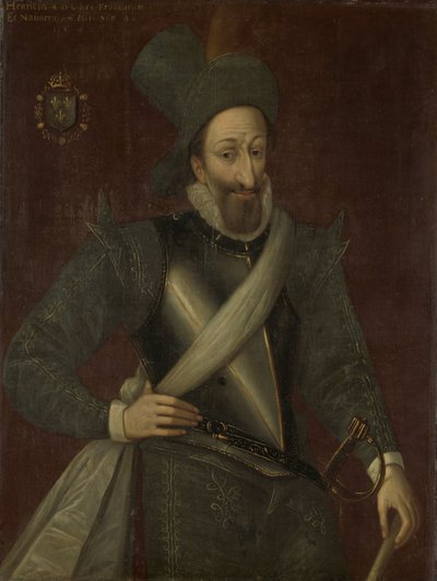 Henri IV (1553-1610), konge av Frankrike av Jacob Bunel (manner of)